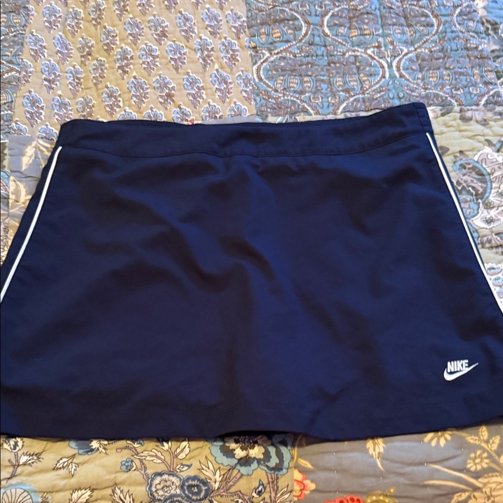 Nike Navy Blue Skort with White Accents